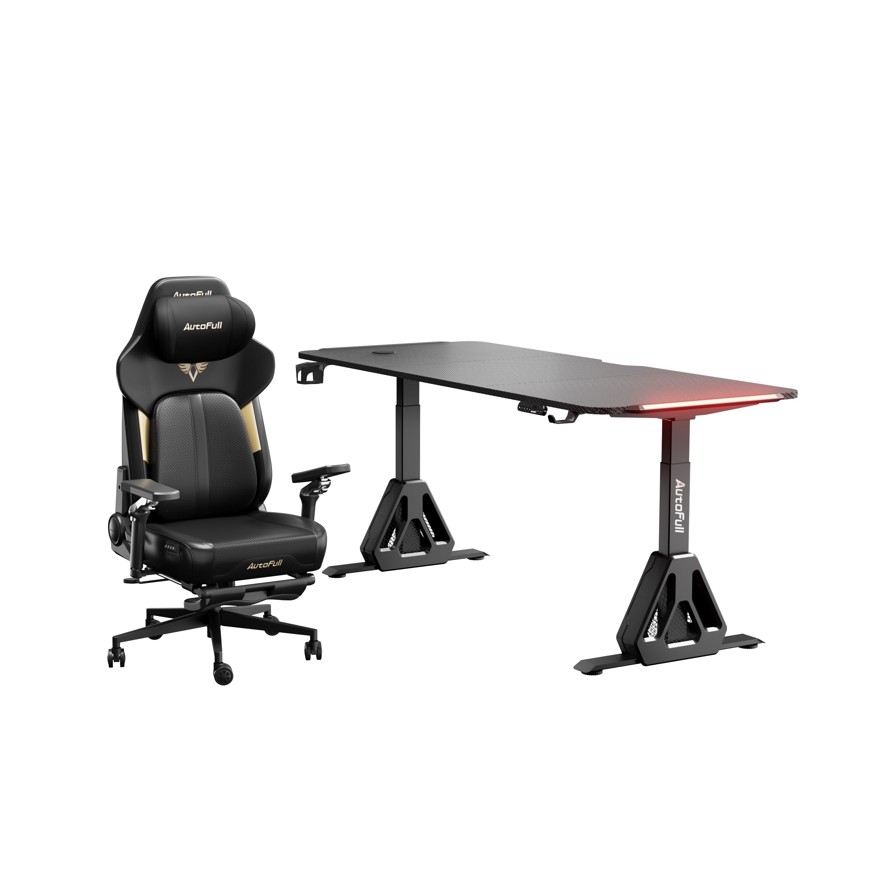 AutoFull M6 Ultra 2.0 Gaming Chair & A4 Pro Gaming Desk Bundle [💥Combo Off]