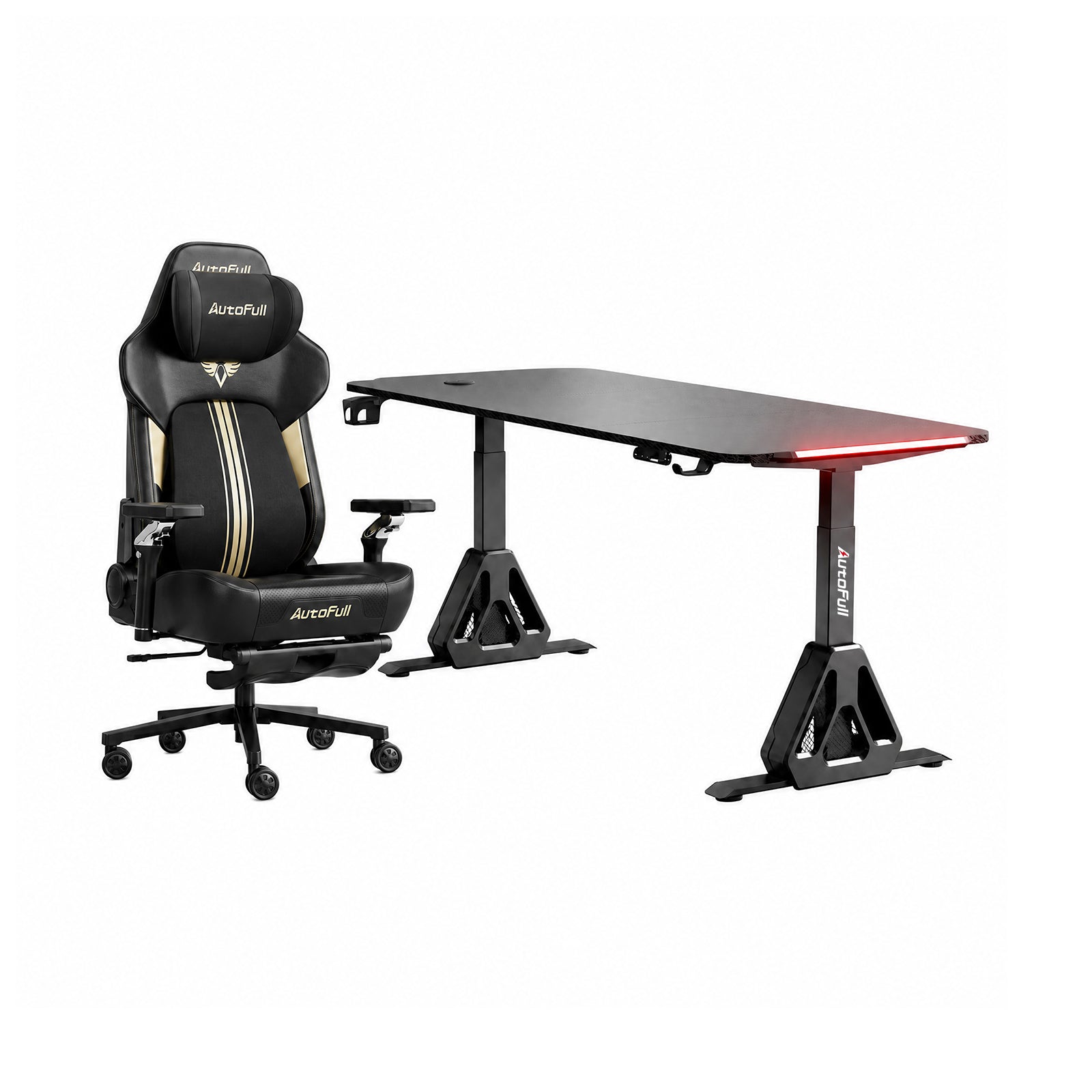 AutoFull M6 Ultra+ 2.0 Gaming Chair & A4 Pro Gaming Desk Bundle [💥Combo Off]