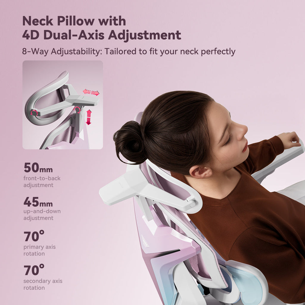 AutoFull G7 Pink Ergonomic Gaming Chair