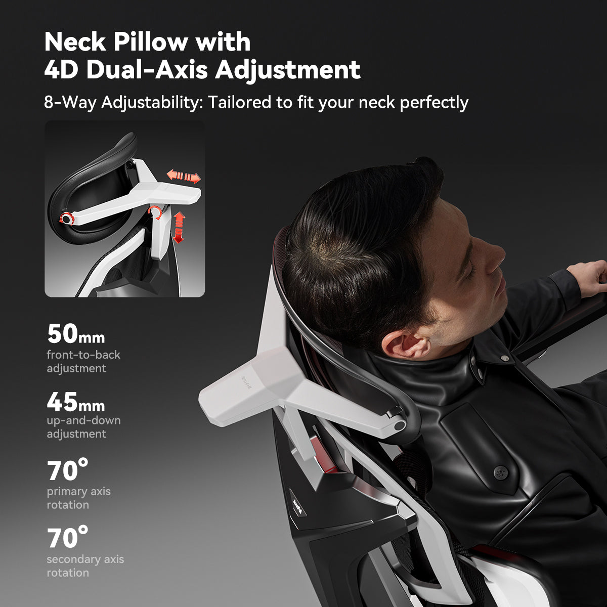 AutoFull G7 Black Ergonomic Gaming Chair