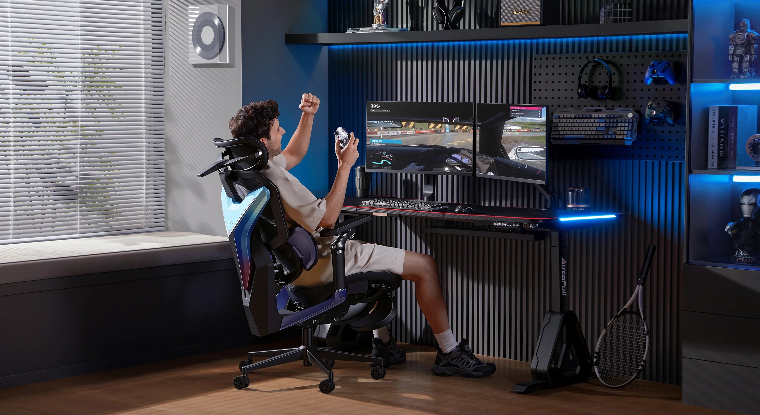 AutoFull G7 Black Ergonomic Gaming Chair