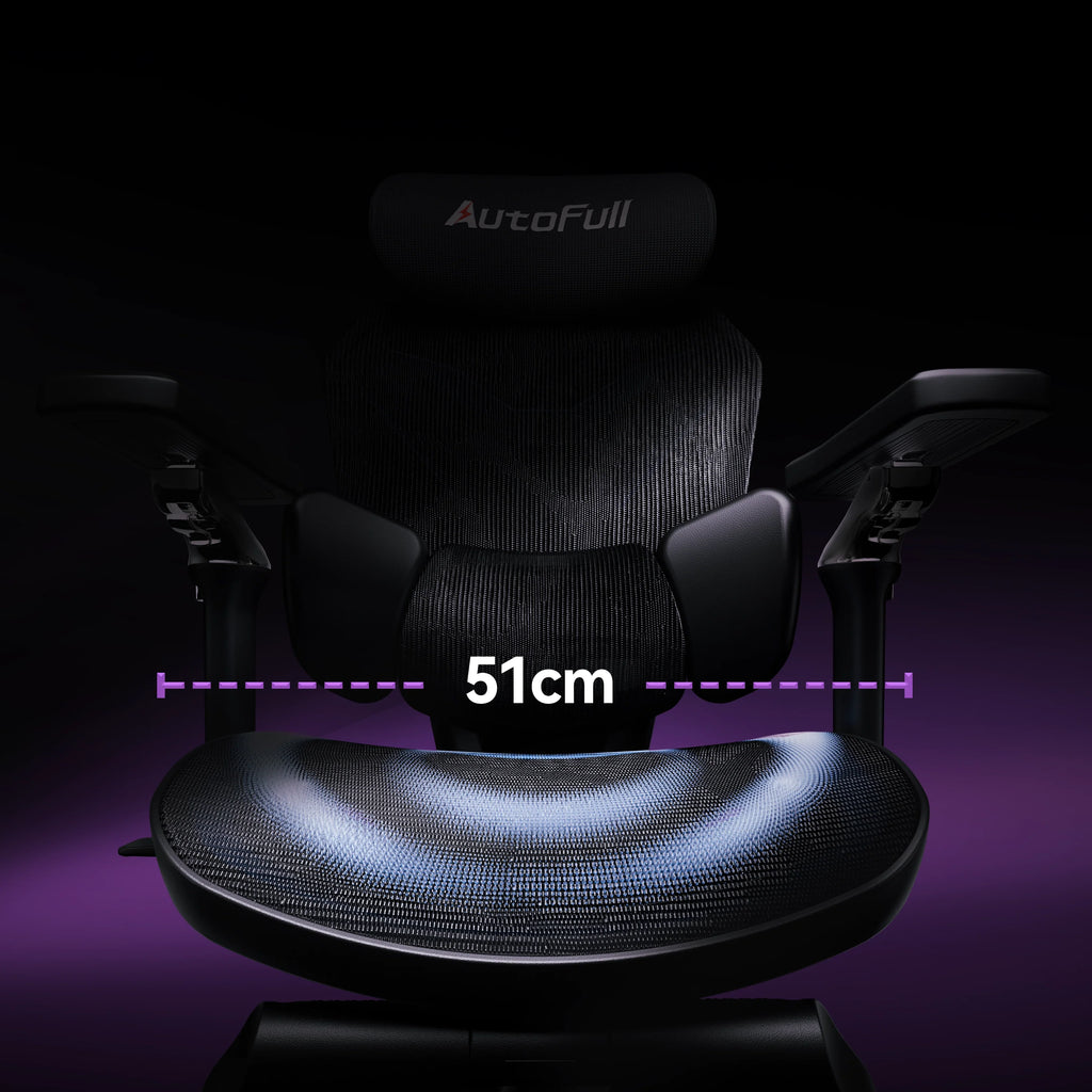 AutoFull G7 Custom Light-Up Mecha Ergonomic Gaming Chair | 3 Modes