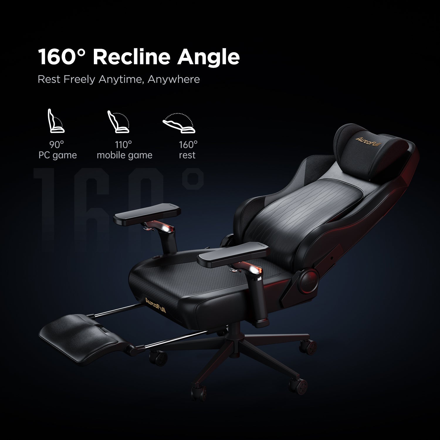 AutoFull M6 Pro 2.0 Ergonomic Gaming Chair [No Massage, Lower Price]