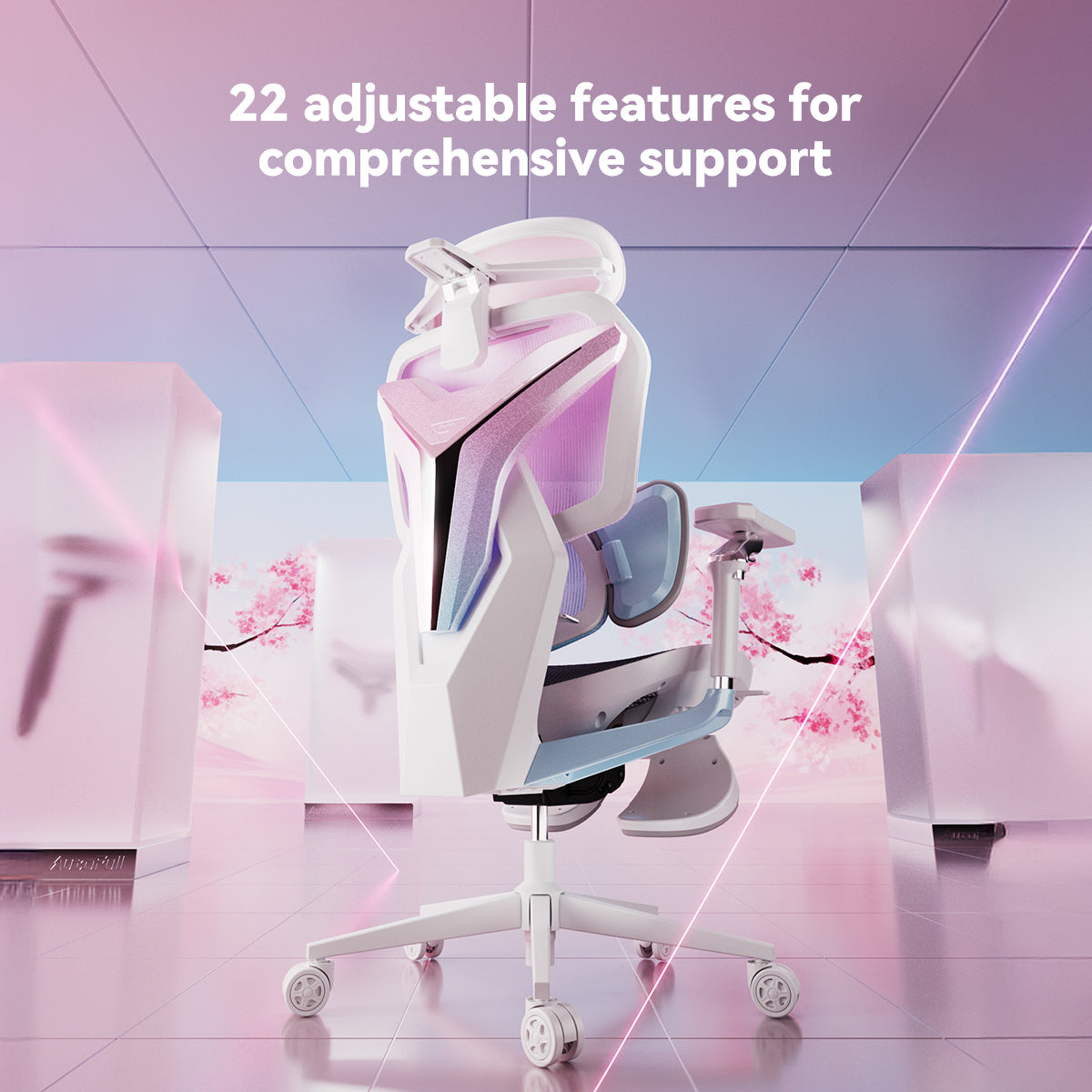 AutoFull G7 Pink Ergonomic Gaming Chair